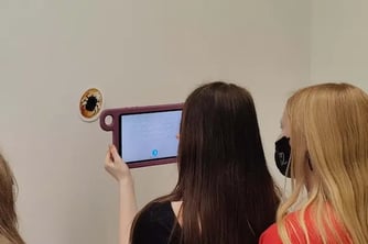 Library Scavenger Hunt with Hublet