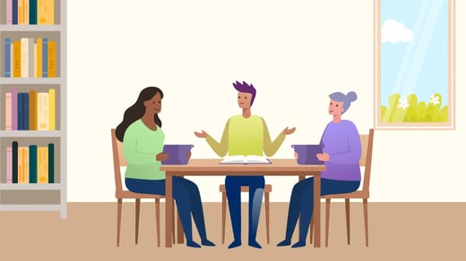 Supporting Book Discussion Without Buying Multiple Copies