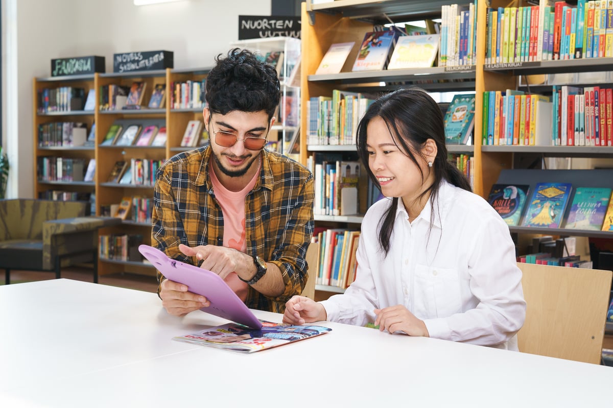 Hublet Tablets increase the number of young visitors in Gnesta Library