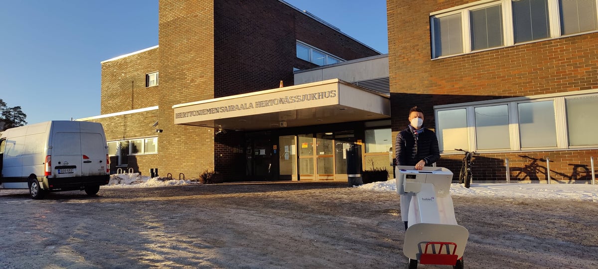 The City of Helsinki ensures patient welfare with tablet devices at the rapidly opened COVID-19 reserve hospital