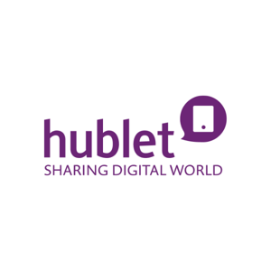 Hublet Logo with Slogan