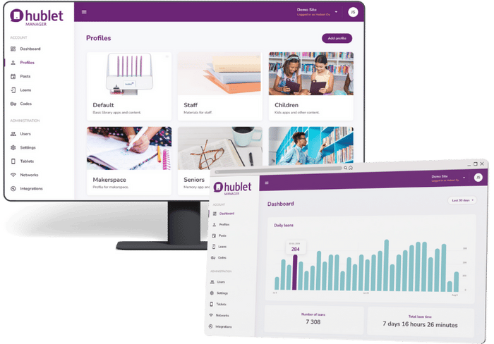 Hublet Manager SaaS software