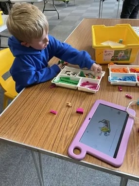 Hublet shared tablets in Crewe Library