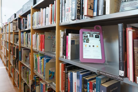 Which digital device is better for libraries?