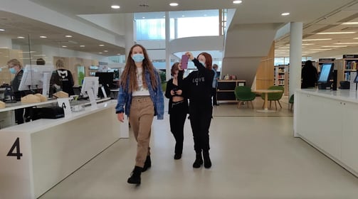 Lahti City Library - Treasure Hunt Game with Hublet Tablets