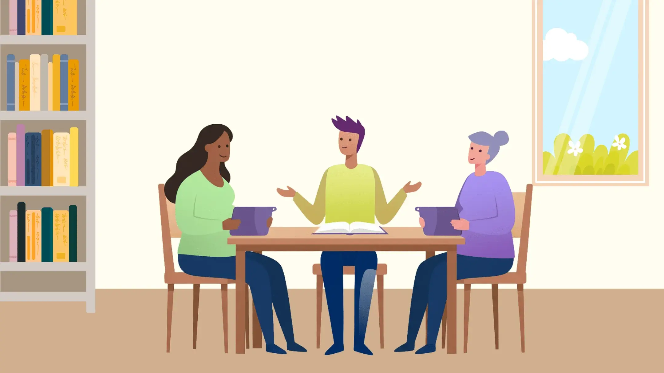 Supporting Book Discussion Without Buying Multiple Copies