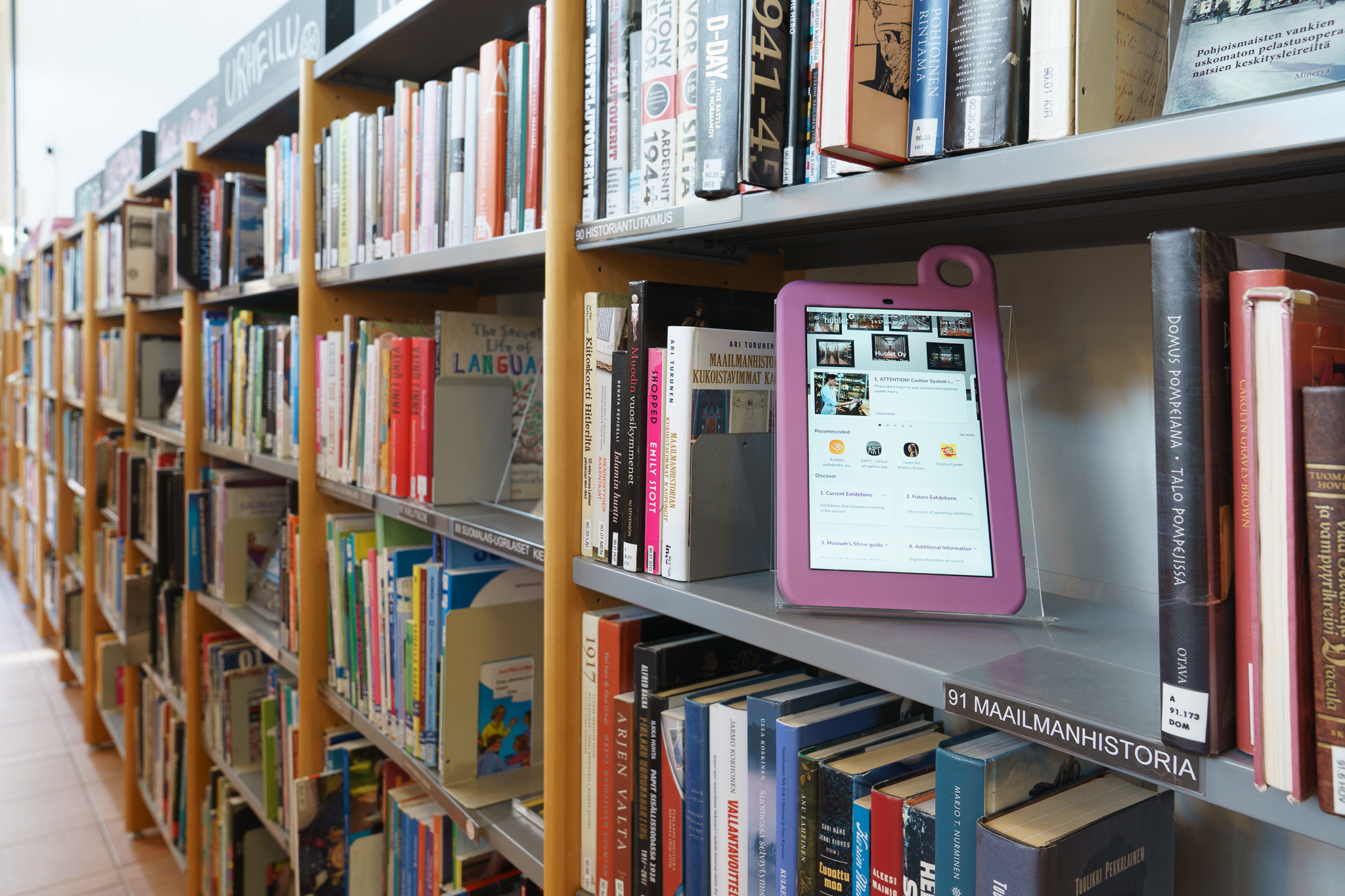 Digital devices for libraries