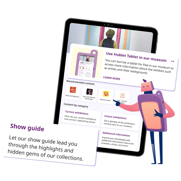Museum Tablet Management with Hublet Solution
