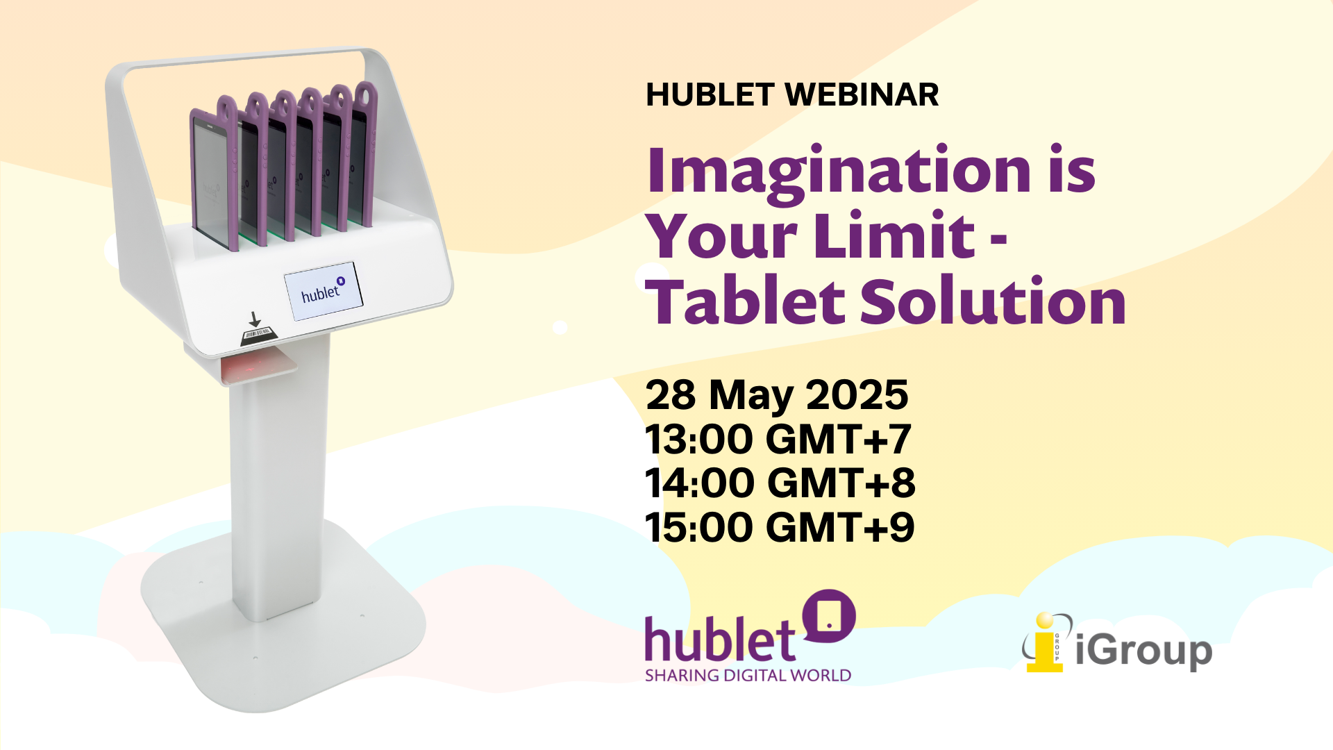 Hublet webinar with iGroup